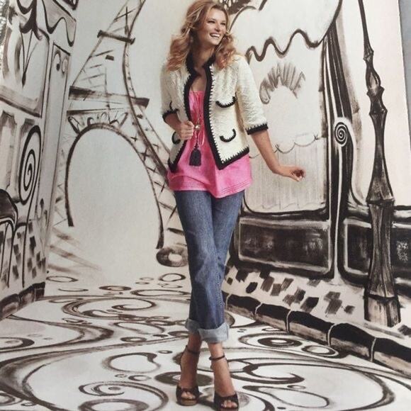 CAbi Socialite Sweater #297 XS - Picture 2 of 13